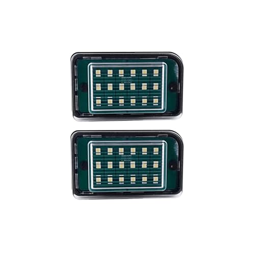 2x Luz de placa matrícula LED coche Suzuki Swift MK3 EZ MZ FZ NZ 2013 2014 2015 2016