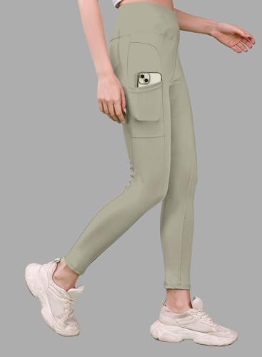 Image of Tight /Pants /Legging with Side Pocket, Stretchy Tights and a high Waist for Women and Girls' use in The Gym,Yoga,Running,Cycling
