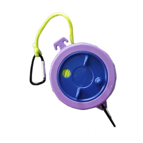 Wäscheleine Camping Ausziehbar Wäscheleinen Rutschfeste Ausziehbare Reise Outdoor Reisewäscheleine Wäschespinne Wäscheständer Balkon Draußen Polyester Draussen Tragbar Einstellbar (Purple,107x85x50mm)