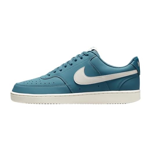 NIKE Court Vision LO, Sneaker Hombre, Smokey Blue Sail, 45 EU