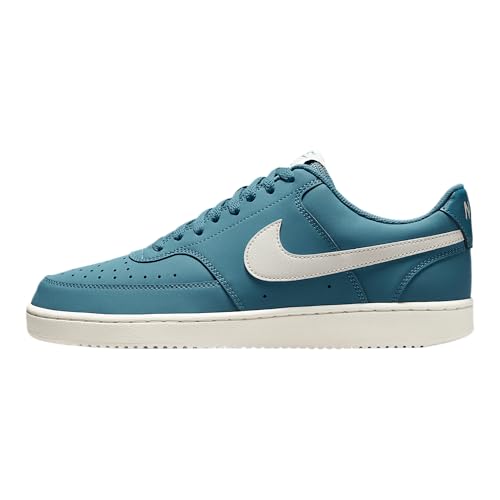 NIKE Herren Court Vision LO Sneaker, Smokey Blue Sail, 45 EU