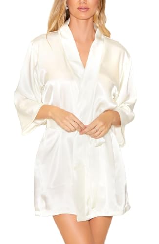 iCollection Women's Satin Robe