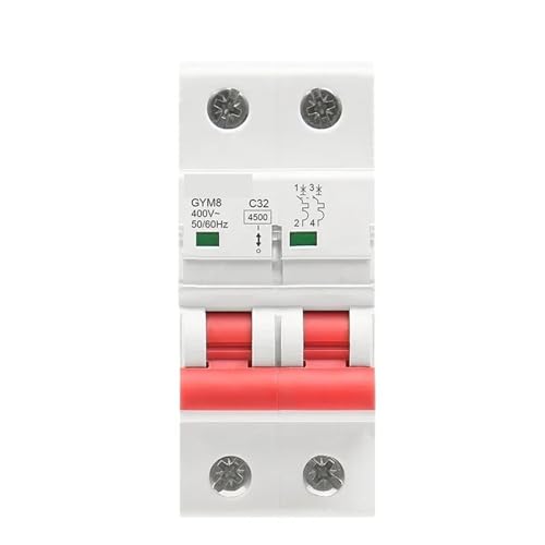 Disjoncteur bipolaire 63a courbe C pour sécuriser le tableau électrique - 2