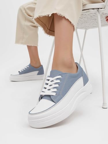 Image of Vendoz Women Casual Stylish Sneakers I Cushioned Insole I All Day Comfortable I Lightweight and Stylish Shoes for Girls CNV7018