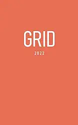 Grid Notebook for Architects and Engineers: 5"x8", 1/4" Square Grid, 110 Pages, Clay Red