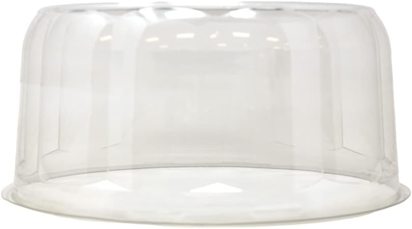 Clear Cake Container, 45 Count, 13x5.75x13 inches, Food Grade PET, Snap Closure, Microwave and Dishwasher Safe