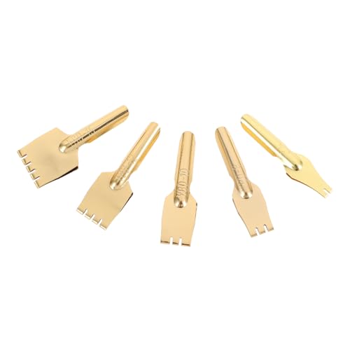 FUNOMOCYA 5pcs Calligraphy Pen Tips Old Fashioned Metal for Fountain Pens Calligraphy Accessories