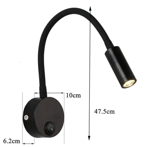 Luz LED para cabecero de cama orientable que elimina reflejos molestos en el salón 2