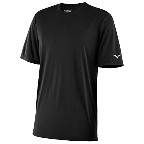 Mizuno Men's Nxt Lightweight Tee in Black thumbnail