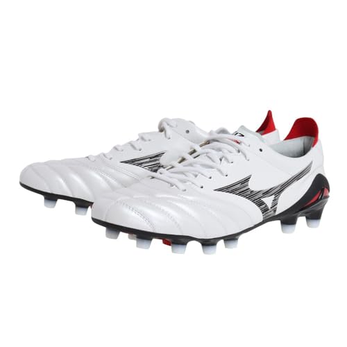 Mizuno MORELIA NEO IV Japan Morelia Neo 4 Japan P1GA233009 Men's Soccer Cleats 2E White x Black MIZUNO, multicolor (white / black), 8.5