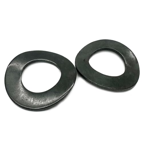 M14 Metric Wave Spring Washer,Carbon Steel Spring Wave Washer Gasket,Wave Spring Washers with Black Oxidized Finish for Screw Bolt(20Pcs)