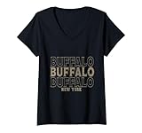 Photo Gallery donna buffalo vintage new york maglietta con collo a v Photo Gallery donna buffalo vintage new york maglietta con collo a v