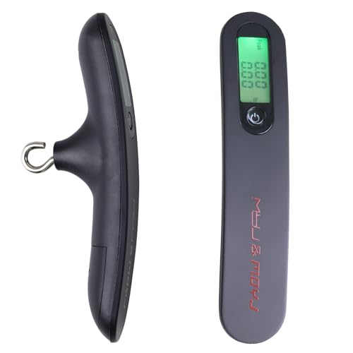 MOYJ Archery Bow Scale Recurve/Compound Bow Draw Weight 80LBS Peak/Hold kg/lb Conversions Digital LED Display