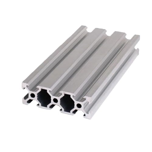 Profilé aluminium v-slot 2060 argenté de 100mm pour guidage linéaire et châssis CNC
