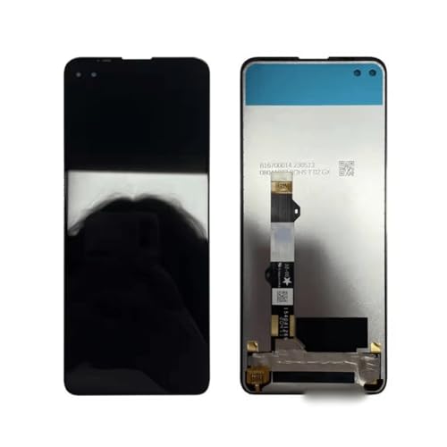 YOOOKOOO - Pantalla LCD táctil para Motorola Moto G100 XT2125 XT2125-4, repuesto de montaje digitalizador de pantalla táctil (negro sin marco)