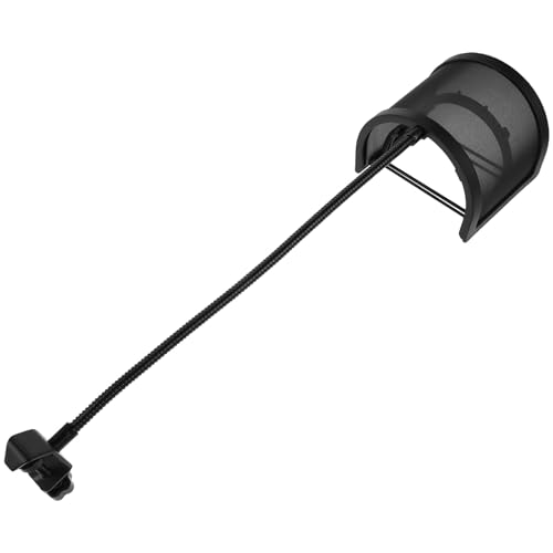 BESPORTBLE Schermo Anti-pop per Microfono Filtro Antivento Forma di U Schermo per Microfono da Studio Copertura Protettiva per Podcast