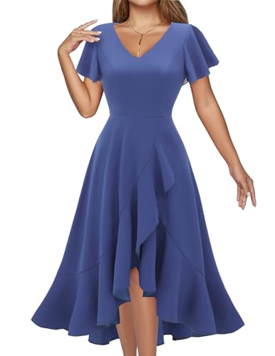 Image of DRESSTELLS Women's Cocktail Dresses 2026, Formal Fall Wedding Guest Dress
