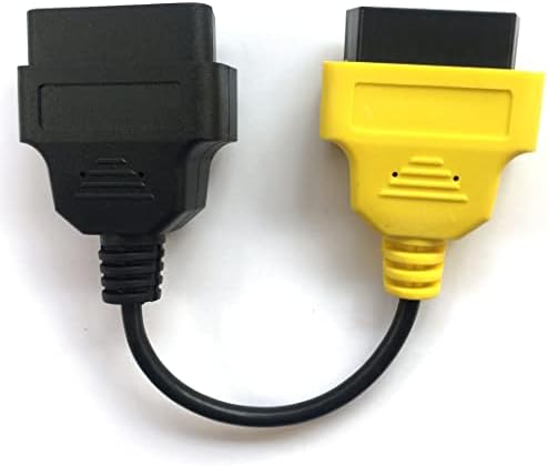 Cavo Adattatore OBD2 Da 3 Pin A 16 Pin | Per Diagnostica Auto Alfa Romeo E Lancia | Lunghezza 40 Cm | Connettore Femmina A 3 Pin - 4