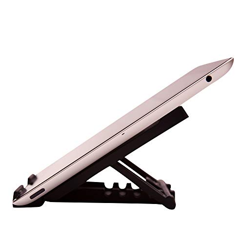 Ape Case (Acs711T) Foldable Desktop Tablet Holder Stand, Non-Slip Feet, 5 Angle View, For 7-11” Ipads, Tablets And E-Readers, Black #TOP1