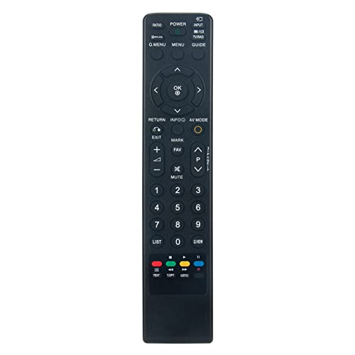 VINABTY MKJ42519601 Replacement Remote Compatible with LG TV, Black