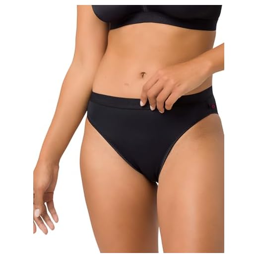 BeeDees Damen Taillenslip Microfun Tai schwarz | 46