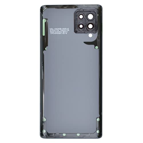Prism Dot Black Plastic Back Panel Cover Replacement for Samsung Galaxy A42 5G with Rear Camera's Frame Rear Camera's Glass Cover Pre-Install Adhesive and Installation Instruction Tool Kit