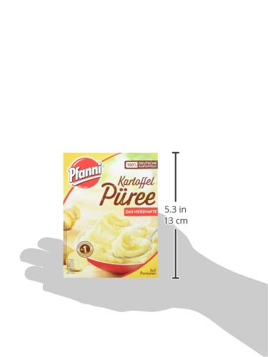 Pfanni Kartoffel Püree Das Herzhafte für ein leckeres Kartoffelgericht mit 100% deutschen Kartoffeln 7x 243g
