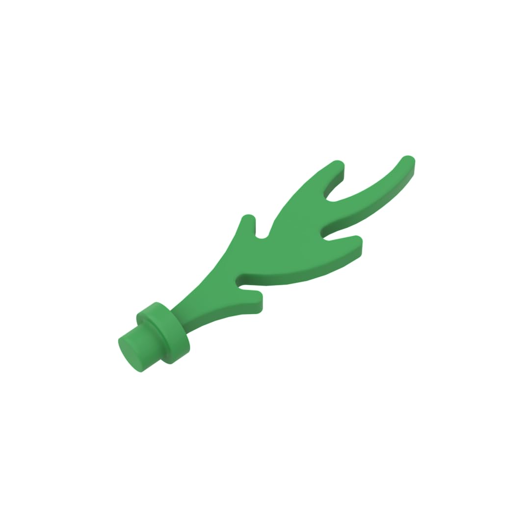 XYEIUGO GDS-2142 Props Medium Flame 6126b, Bright Green, 50 PCS — image 1