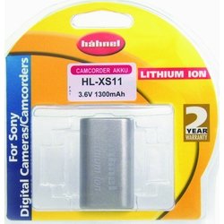 Hahnel HL-XS11 Battery for Sony Type S Series Camcorder - Batería/Pila recargable (Litio-Ion, 1300 mAh, 3.6 V)