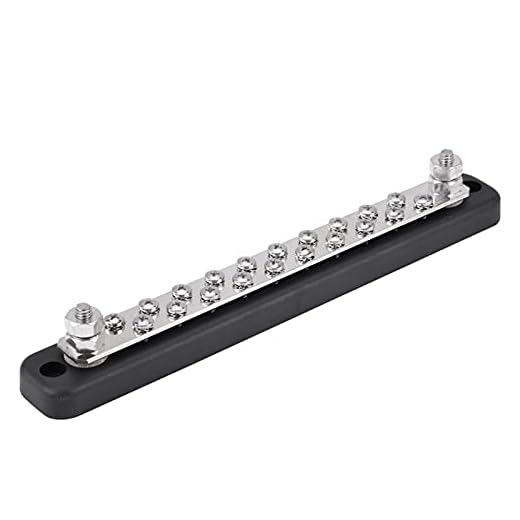 20 positioner buss bar terminalblock 2 dubbar elektrisk kopplingsblock AC 130A DC 150A för lastbilar husvagnar bussar båtar