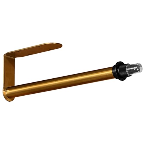 Wall Mountable Paper Towel Stand Hand Bathroom Roll Holder with Spray Bottle Space Saving Designing Stand Dispenser Mount Rack Dispenser Space Saving Solution Modern Holder Mountable