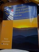 Expressions, Linear Equations and Inequalities DMA 040 [A Modular Curriculum for North Carolina] 1133873952 Book Cover