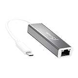 j5create USB-C ギガビット イーサネット アダプター 有線LAN RJ45 10/100/1000Mbps対応 Type-C接続 高速ネットワーク コンパクト 軽量 アルミ筐体 ドライバ不要 Windows macOS ChromeOS iPadOS Linux対応 サージ保護 プラグ&プレイ デザイン JCE133-EJ