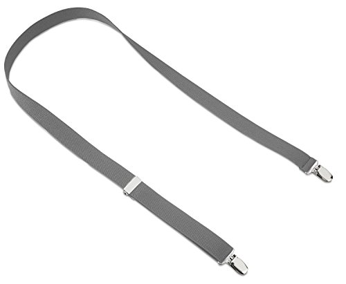 One Piece Mitten Clips for Kids and Baby EXTRA STURDY SUPER TIGHT GRIP, Fully Adjustable (24-48 Inches) Comfortable and Easy to Use Glove Keeper - Grey