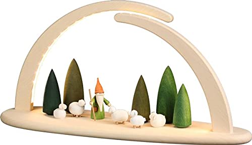 Arche lumineuse LED lutin finis les décors de Noël ternes