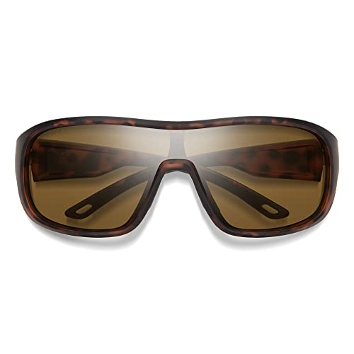 Image of Smith Spinner Perfomance Sunglasses-Tortoise | Chromapop Polarized Green Mirror