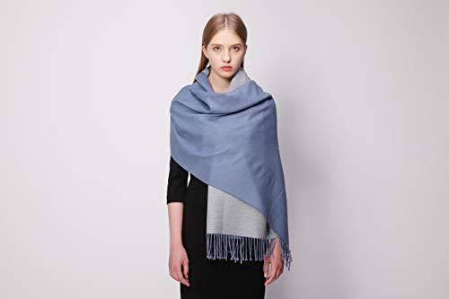 RIIQIICHY Pashmina Shawls and Wraps for Evening Dresses Scarfs for Women Fall Winter Travel Blanket Scarf Large Warm Scarves