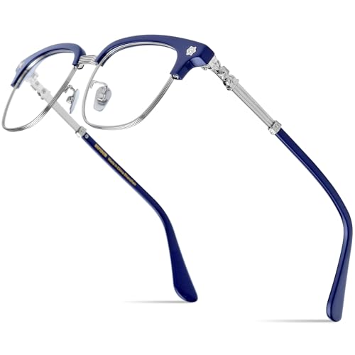 Image of HEPIDEM Acetate Glasses Frame Men Women Square Eyeglasses Optical Spectacles 9395