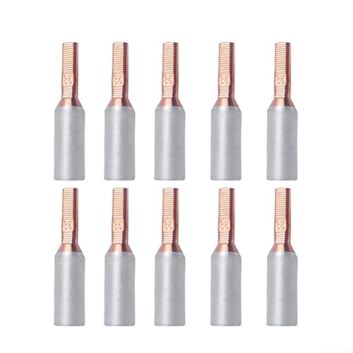 GTLA-35 Lot de 10 connecteurs de borne de câble électrique en aluminium et cuivre pour fils nus, multi-tailles 10-35 mm² Installation sécurisée