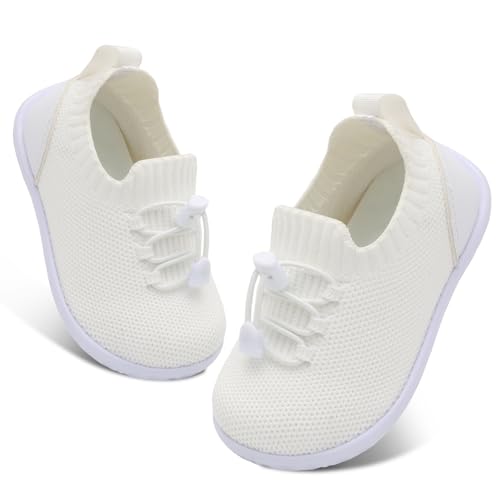 FEETCITY Baby Shoes Boys Girls First Walking Shoes Lightweight Infant Sneakers Slip On Shoe