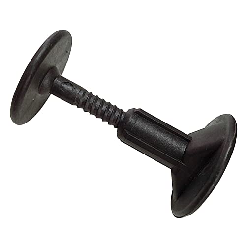 Generic Surfboard Leash Plug Surfing Soft Top Board Screw, 68.8x4cm, Black