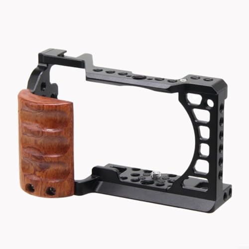 Cage alu Sony A6500 A6400 usinée CNC avec poignée de précision