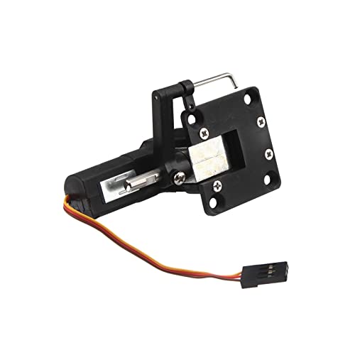 DKNTZO Plane Landing Gear, 1 Pc Electric Retractable Landing Gear for Plane Main Wheel Servo for RC Airplane Plane Accessories Spare Part PZ-15090SN