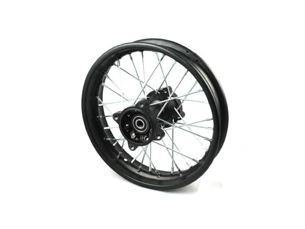 Jante arrière 12" - Axe 12mm - Alu - Dirt Bike
