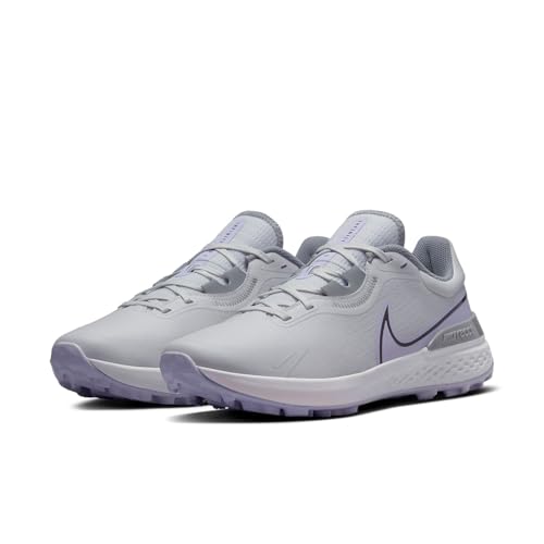 Nike Men's Infinity Pro 2 Wide 'Photon Dust Violet Frost' Golf Shoes (DM8449-005) - Size 13