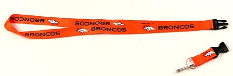 Denver Broncos Lanyard, Orange