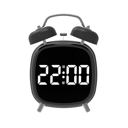 Z　時計2つセット 2つのアラーム時刻を設定可能 ベル音と電子音搭載のデジタル