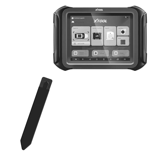 BoxWave Stylus Pouch Compatible with XTool D9S Pro (9.7 in) - Stylus PortaPouch, Stylus Holder Carrier Portable Self-Adhesive - Jet Black