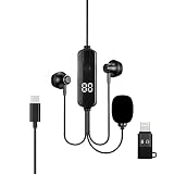 GTaiTia Wired in-Ear Karaoke Earphones Built-in Sound...