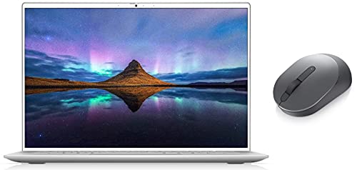 Image of Dell Inspiron 7400 14.5 QHD+ IPS Anti Glare Display Laptop (i7-1165G7 / 16 GB / 512 SSD /Nvidia MX 350 2 GB GFX /Win 10 + MS Office /Silver /Backlit with FPR) Mobile Wireless Mouse